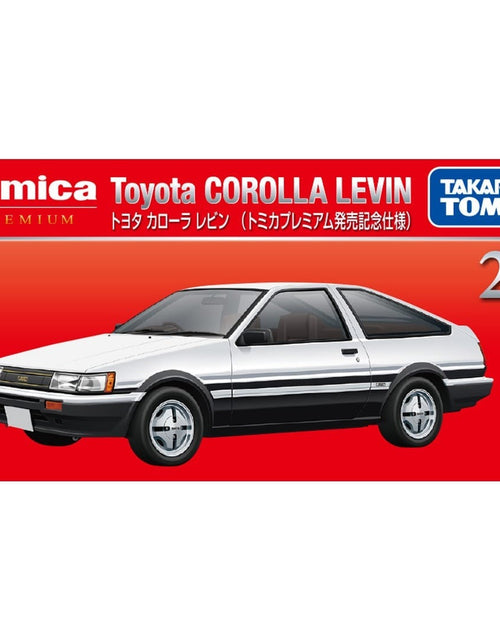 Load image into Gallery viewer, Takara Tomy Tomica Premium Model Car - No.25 1/60 Toyota Corolla Levin (1st)
