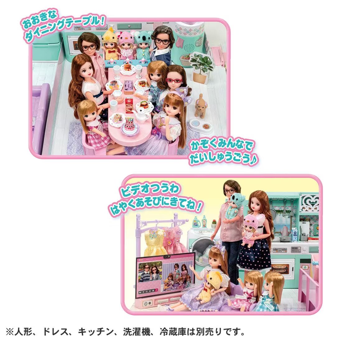 Takara Tomy Licca Licca-chan La Maison with swing and slide Set (No Doll)