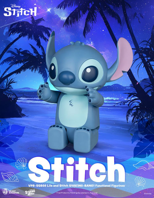 Load image into Gallery viewer, Beast Kingdom VPB-SSB08 Lilo and Stitch SYAKING-BANG! Functional Figurine Stitch
