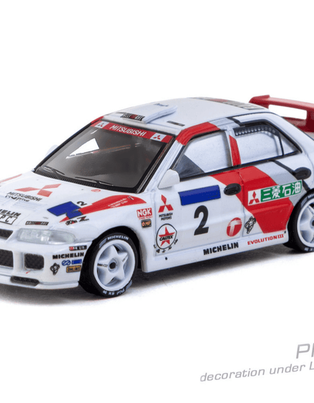 (Pre-order) Tarmac Works 1/64 Mitsubishi Lancer Evolution III Hong Kong 1996
