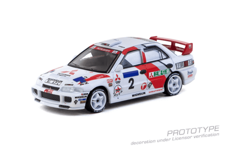 (Pre-order) Tarmac Works 1/64 Mitsubishi Lancer Evolution III Hong Kong 1996