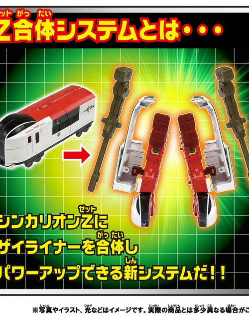 Load image into Gallery viewer, Takara Tomy Plarail Shinkansen Shinkalion Z E259 NEX Train Transforming Robot
