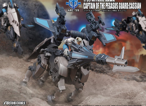 Load image into Gallery viewer, Toys Alliances ARCHECORE ARC-59 MITHRIL HAWK Captain of Pegasus Guard Cassian

