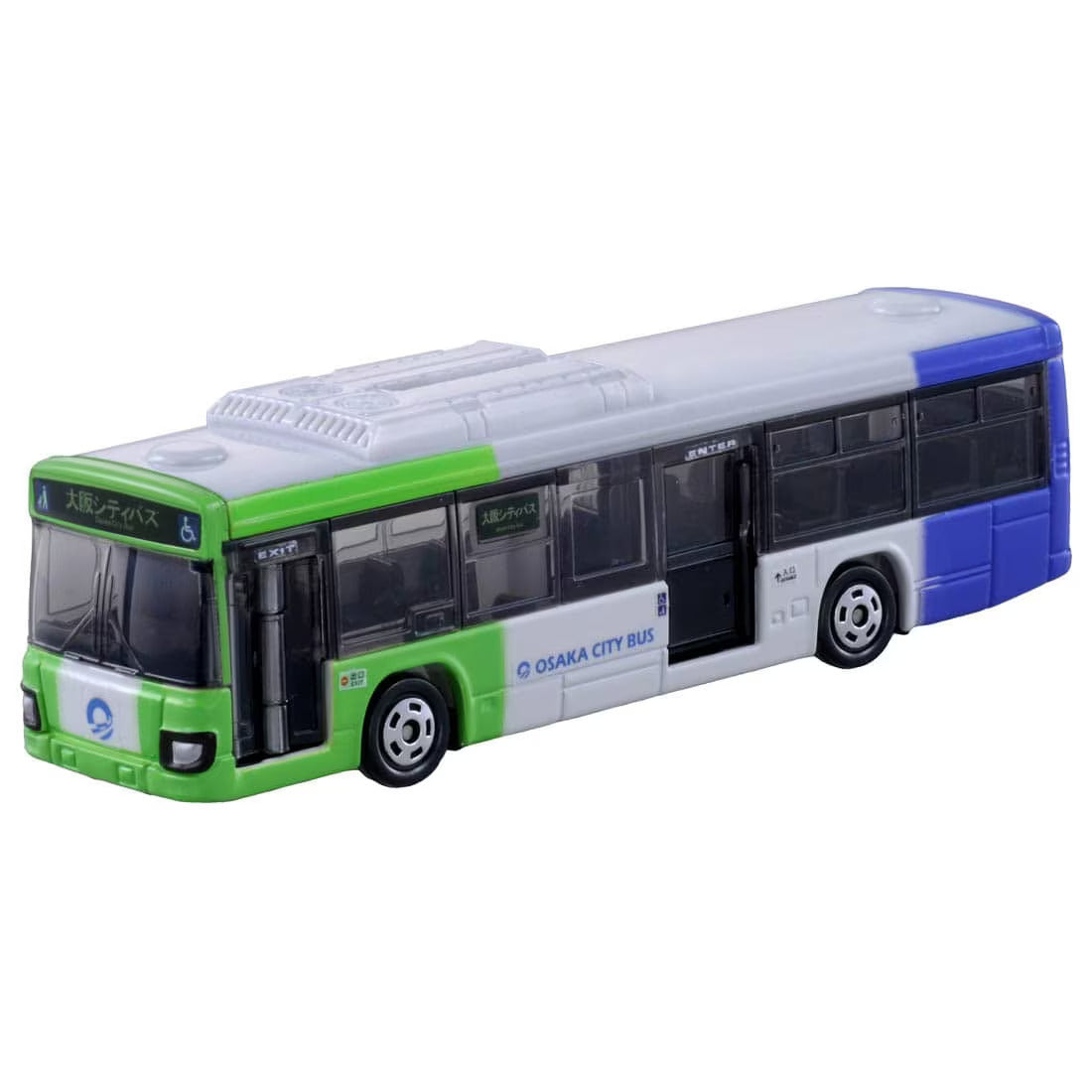 Takara Tomy Tomica #129 1/82 Isuzu Erga Osaka City Bus Diecast model car