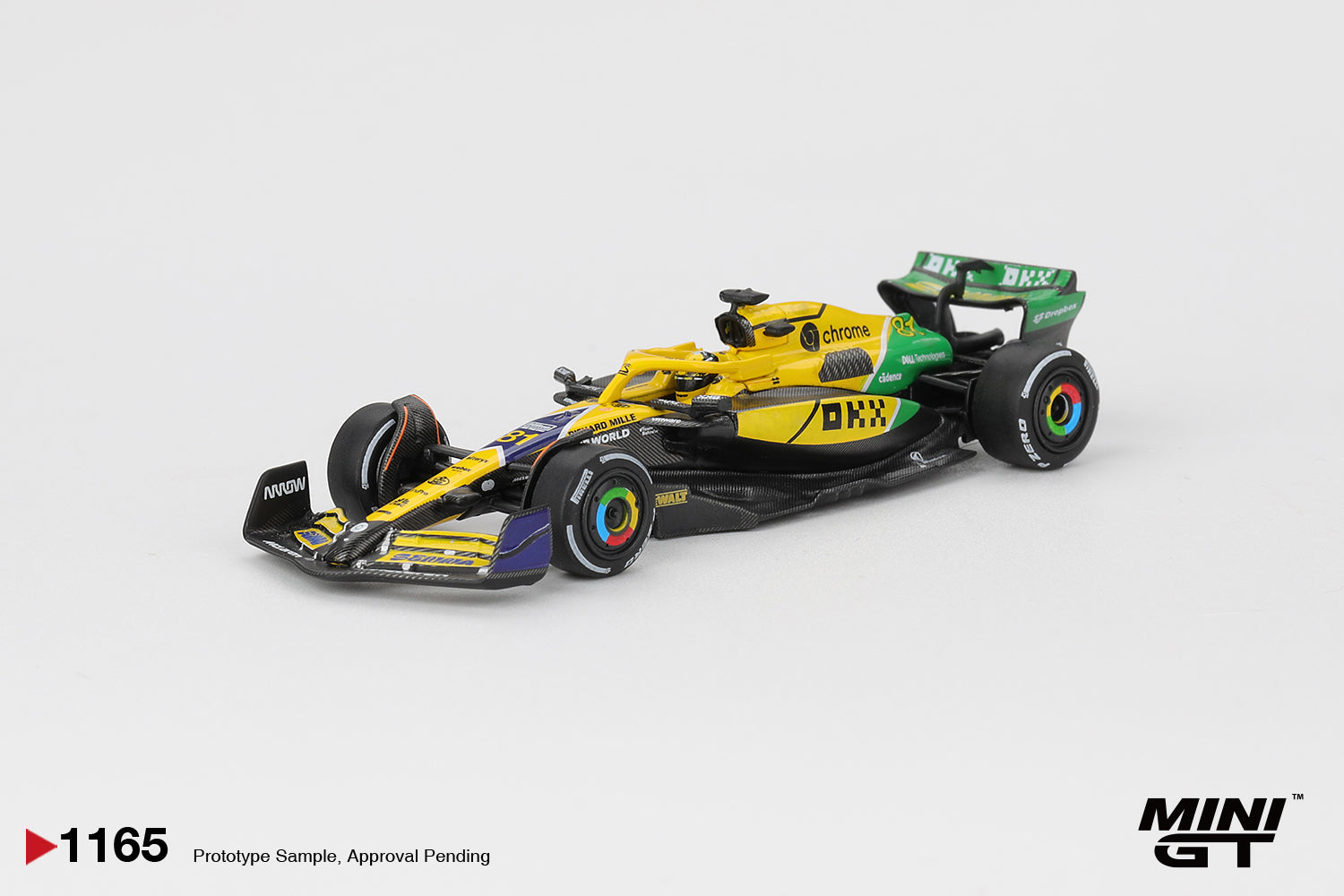 (Pre-order) MINI GT #1165 McLaren MCL38 #81 Oscar Piastri 2024 F1 2024 Monaco GP