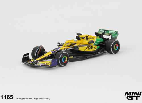 Load image into Gallery viewer, (Pre-order) MINI GT #1165 McLaren MCL38 #81 Oscar Piastri 2024 F1 2024 Monaco GP
