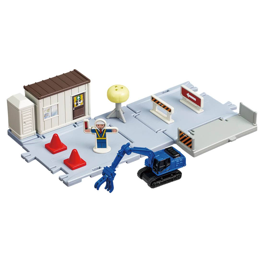 Takara Tomy Tomica Town World Road Construction Site (with Tomica & Parts)