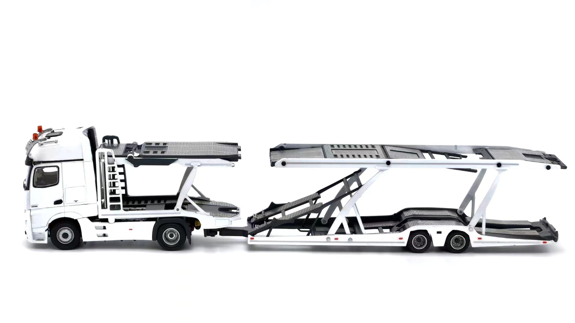 Tiny City - Mercedes-Benz Actros MP5 Transporter (White) Model car