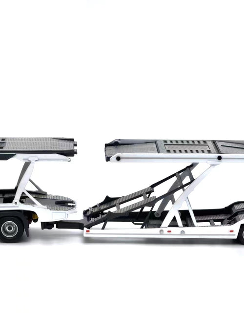Load image into Gallery viewer, (In Stock) Tiny City - Mercedes-Benz Actros MP5 Transporter (White) Model car
