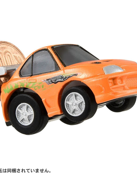 Takara Tomy Tomica ChoroQ Zero Pull Back Wild Speed Model Toyota Supra (A80)