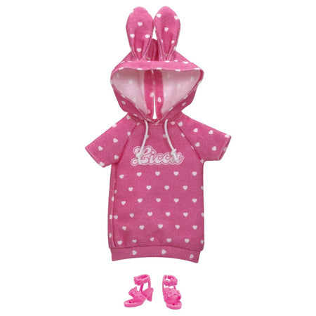 Takara Tomy Licca-chan Dress LW-01 My First Series Bunny Hoodie Licca (NO DOLL)