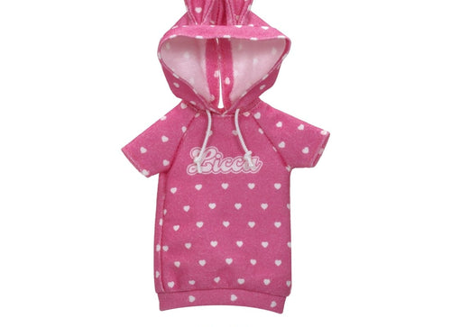 Load image into Gallery viewer, Takara Tomy Licca-chan Dress LW-01 My First Series Bunny Hoodie Licca (NO DOLL)
