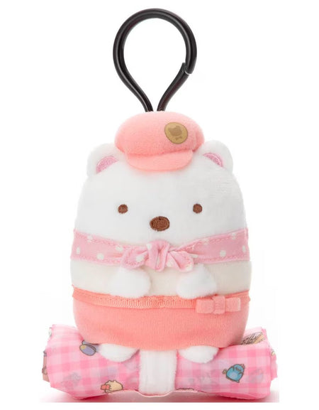 Takara Tomy Sumikko Gurashi Soft Plush Shopping Bag Shirokuma Polar Bear