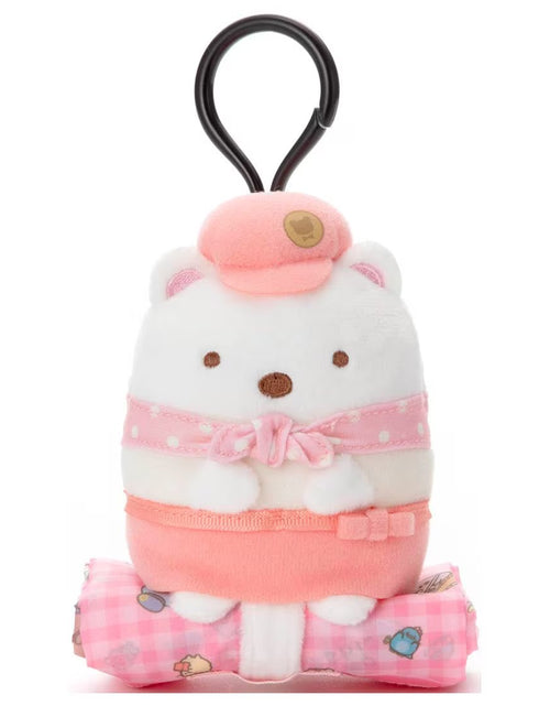 Load image into Gallery viewer, Takara Tomy Sumikko Gurashi Soft Plush Shopping Bag Shirokuma Polar Bear

