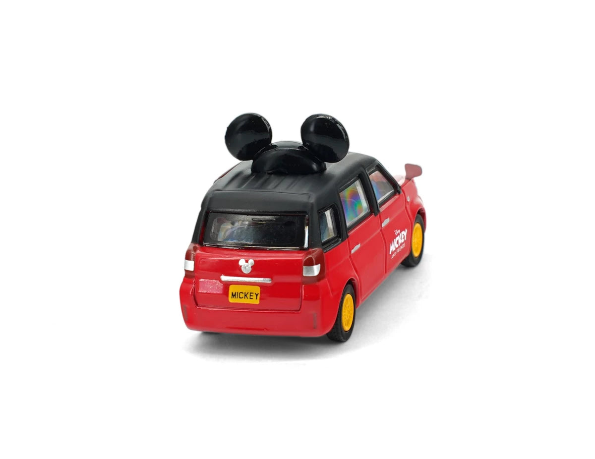 Tiny City 1/64 - Disney Vehicle - Hong Kong Hybrid Urban Taxi x Mickey (Black)