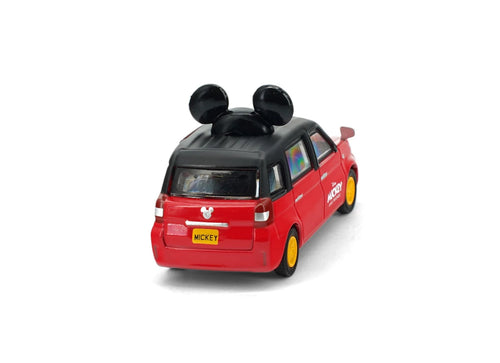 Load image into Gallery viewer, Tiny City 1/64 - Disney Vehicle - Hong Kong Hybrid Urban Taxi x Mickey (Black)
