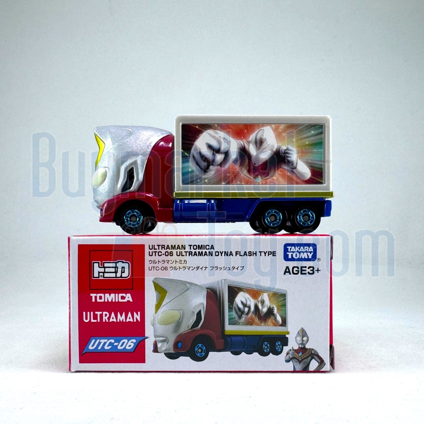 Takara Tomy Tomica Diecast Model Car - Ultraman UTC-06 Dyna Flash Type