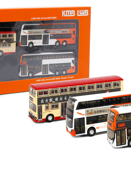 Tiny City Die-cast Model Car - Bs19 KMB & LWB Boxset (65636, 65717, 65718)