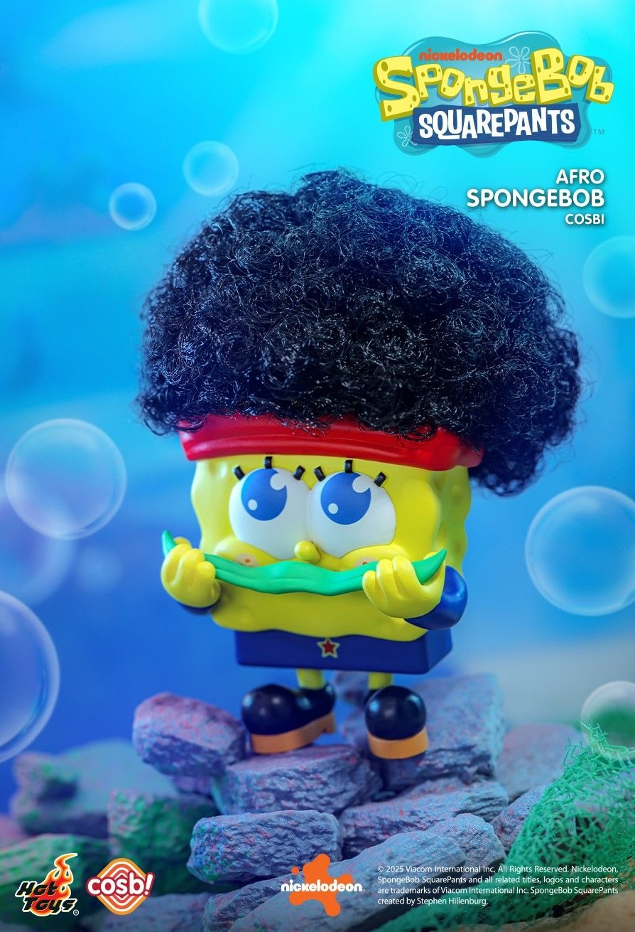 Hot Toys SpongeBob SquarePants Cosbi Bobble-Head Figure Collection (Set of 8)