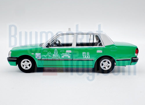 Load image into Gallery viewer, Takara Tomy Tomytec Limited Vintage NEO Toyota Crown Comfort HK Taxi Green
