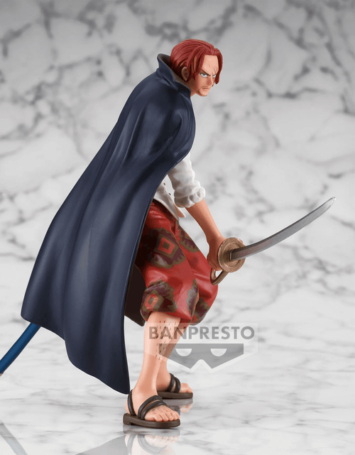 Load image into Gallery viewer, Banpresto One Piece Film Red - DXF Posing - Shanks PVC Statue Figure
