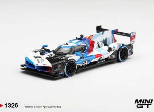 Load image into Gallery viewer, (Pre-order) Mini GT 1/64 #1326 BMW M Hybrid V8 GTP #24 BMW M Team RLL 2024 24 Hr
