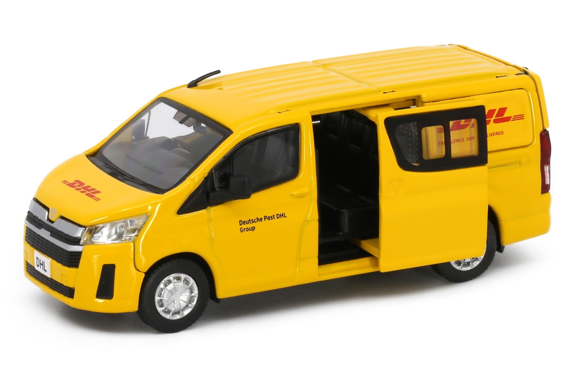 Tiny City 89 1/64 Die-cast Model Car - Toyota Hiace H300 DHL