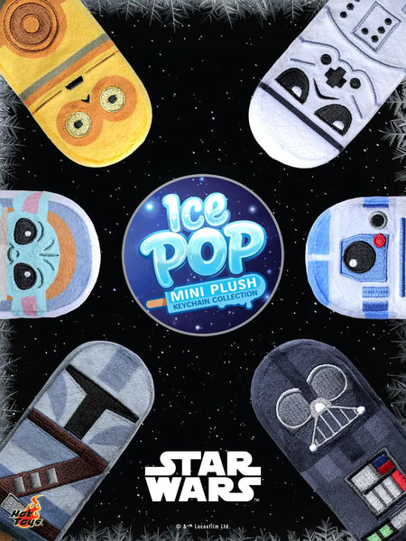 Hot Toys Star Wars Ice Pop Mini Plush Keychain Collection Fullset of 6/Box of 12