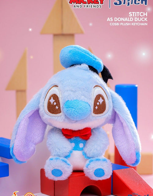 Load image into Gallery viewer, Hot Toys Mickey &amp; Friends Stitch Cosbi Plush Keychain Collection (Set of 6)
