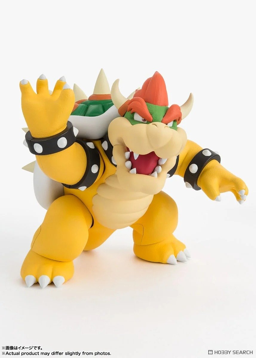 Bandai S.H.Figuarts BOWSER [Re:PACKAGE] Mario Action Figure Set [BOWSER ONLY]