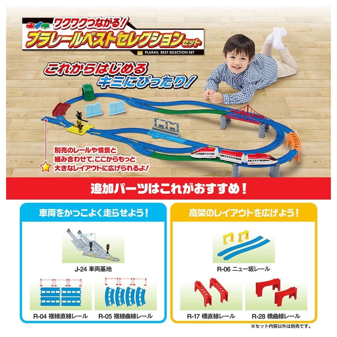Takara Tomy Plarail Shinkansen Exciting Connections! Best Selection Set 2026