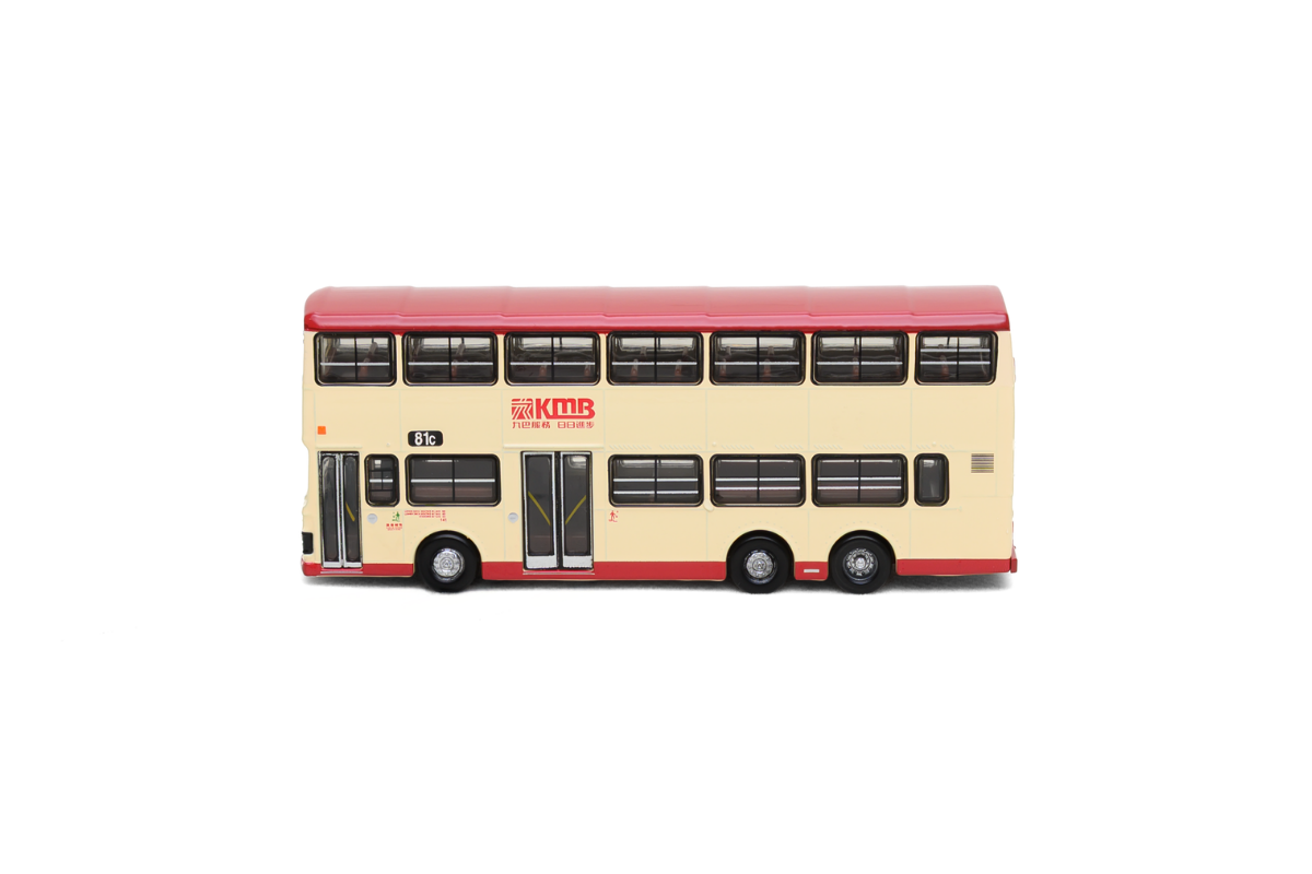 Tiny City Die-cast Model Car 1/110 - KMB VOLVO Olympian 11m (81C) Bus