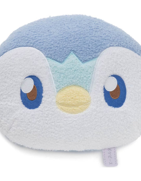 Takara Tomy Arts Pokemon Pokepeace Plush Face Cushion Piplup 30cm
