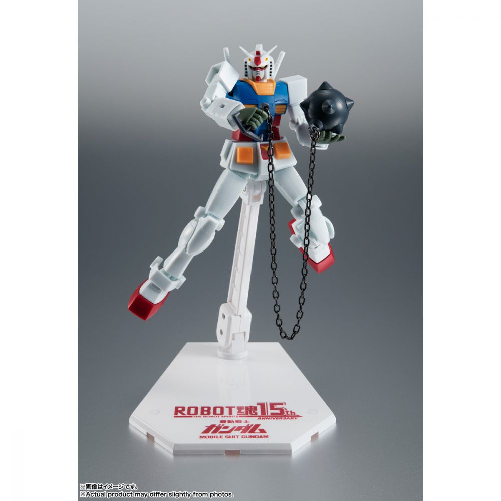 Bandai THE ROBOT SPIRITS SIDE MS RX-78-2 GUNDAM ver. A.N.I.M.E 15th