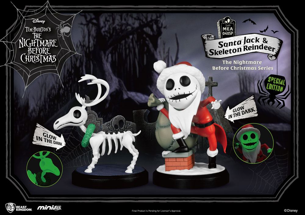 Beast Kingdom MEA-040SP The Nightmare Before Christmas Series Santa Jack