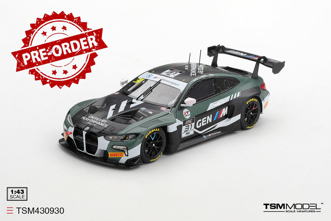 (Pre-order) TSM Model 1/43 BMW M4 GT3 EVO #31 Team WRT 2025 IGTC Suzuka 1000 km