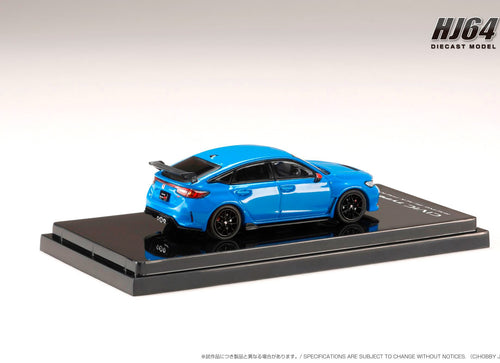 Load image into Gallery viewer, Hobby JAPAN 1/64 1/64 Honda CIVIC TYPE R (FL5) RACING BLACK Package BLUE Model
