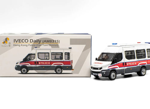 Load image into Gallery viewer, Tiny City HKP07 Die-cast Model Car - IVECO Daily Police Patrol Car (AM8315)

