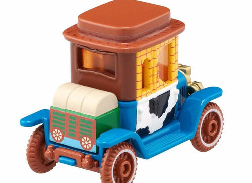 Load image into Gallery viewer, Takara Tomy Tomica Disney Motor DM-18 Hi-Hat Classic Toy Story Woody Diecast car
