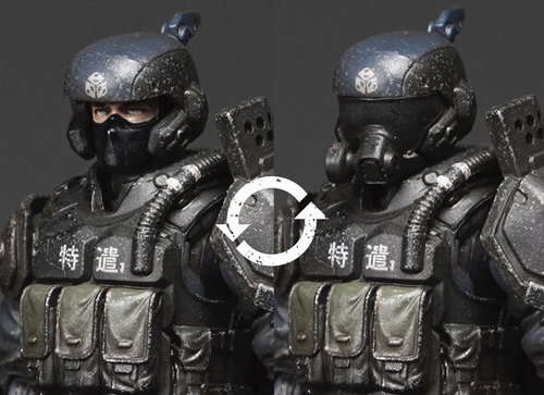 Load image into Gallery viewer, Acid Rain x Toy Alliance FAV-A133 Akasabi Purger 1/18 Action Figure
