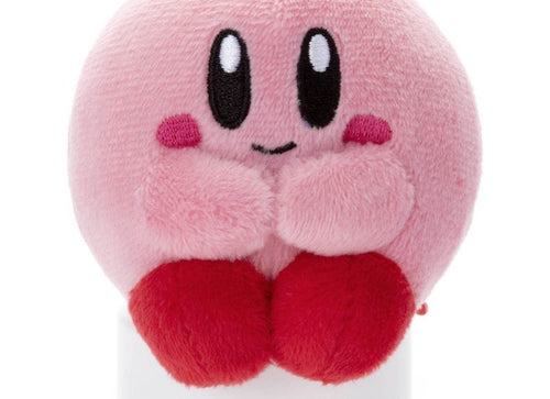 Load image into Gallery viewer, Takara Tomy Kirby Soft Plush Toy - Chokkori Kirby
