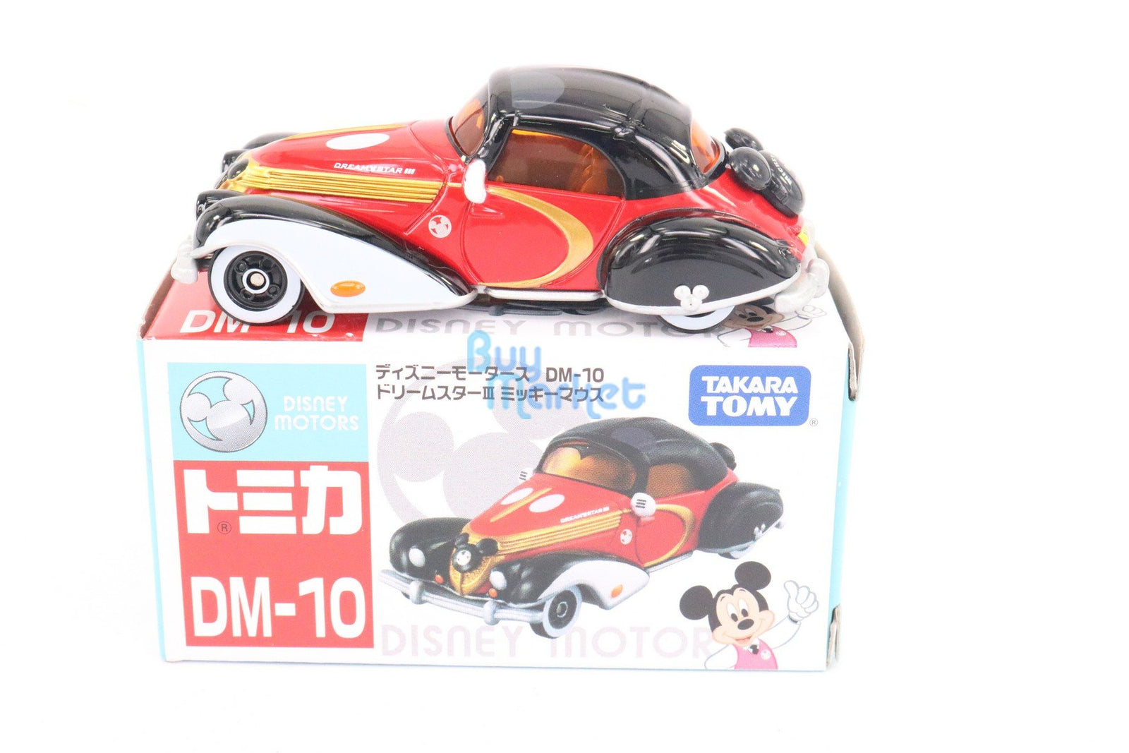 Takara Tomy Tomica Disney motors DM-10 dream star 3 mickey Diecast Toy Car Kid