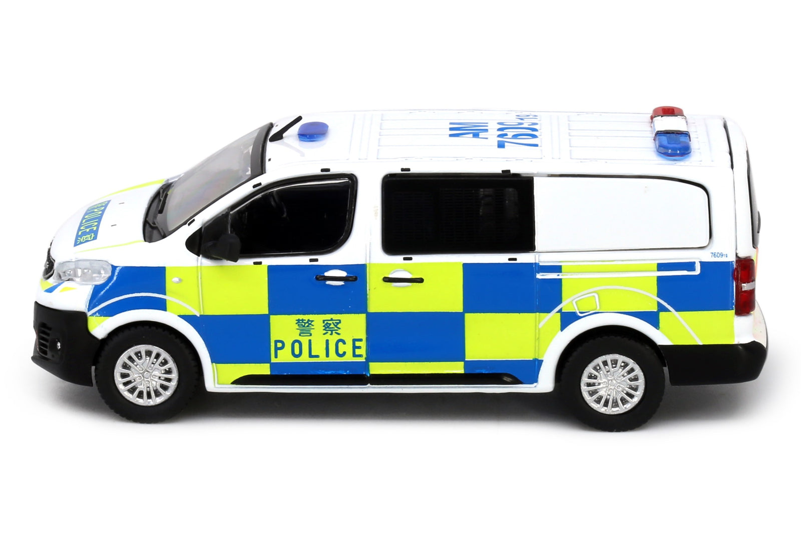 Tiny City 185 Die-cast Model Car - Peugeot Expert Police Traffic (AM7609)