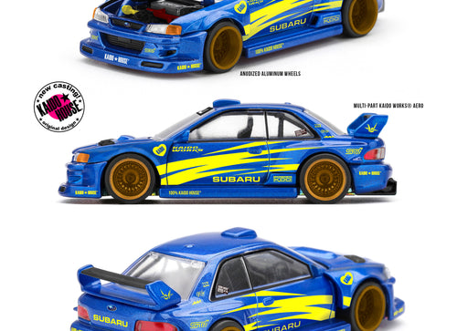 Load image into Gallery viewer, (Pre-order) Mini GT x Kaido House #318 Subaru Impreza WRX STI KAIDO WORKS V1
