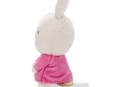 Load image into Gallery viewer, Takara Tomy Arts Miffy Plush Bruna Cacao Bruna Chokkori Miffy Ruby Chocolate
