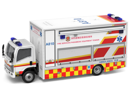 Load image into Gallery viewer, Tiny City 73 Die-cast Model Car ISUZU N Series Paramedic Equipment Tender (PET)
