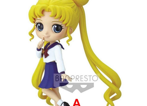 Load image into Gallery viewer, Banpresto Q posket Sailor Moon Eternal Tsukino Usagi School Uniforms Ver A
