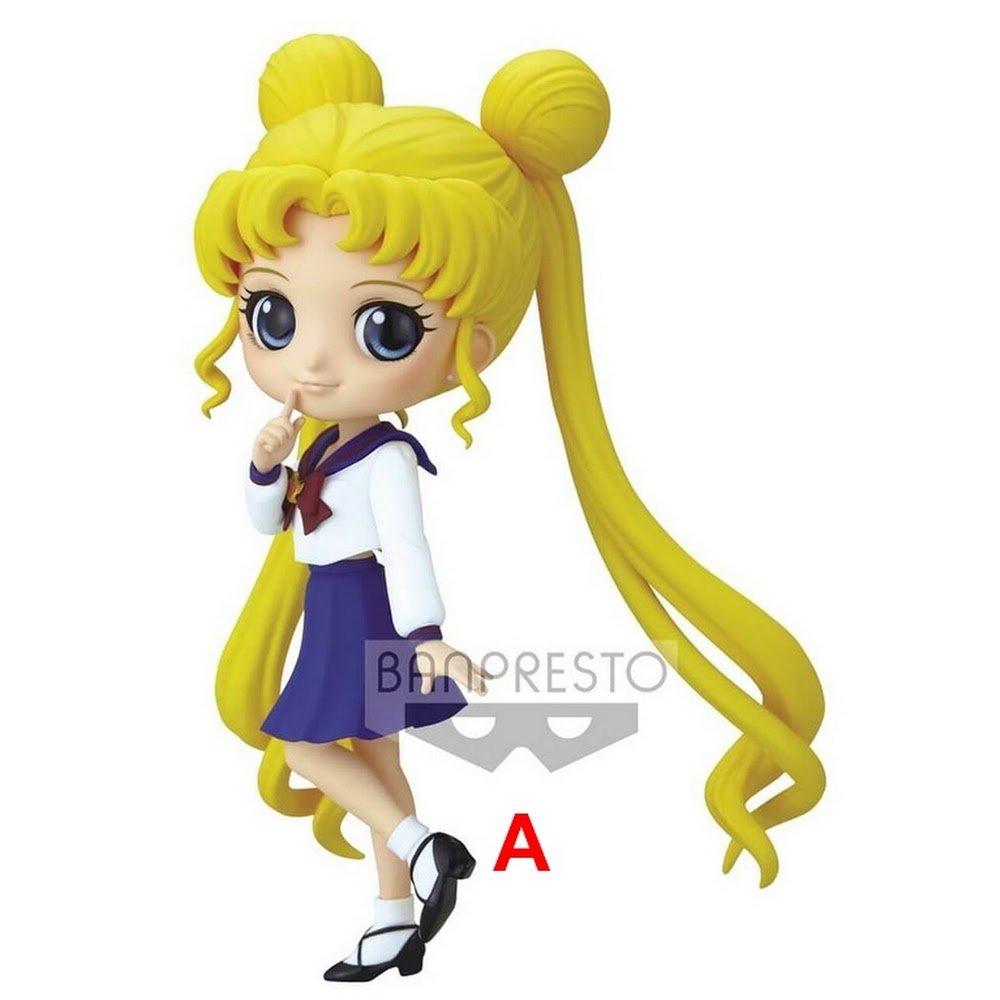 Banpresto Q posket Sailor Moon Eternal Tsukino Usagi School Uniforms Ver A