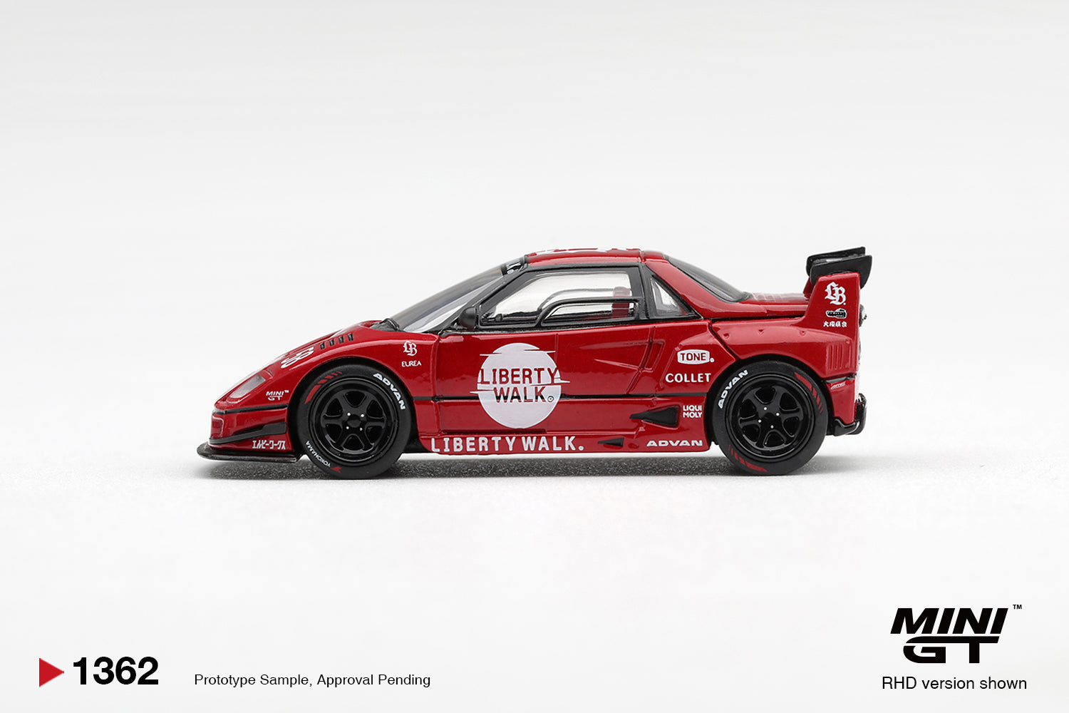 (Pre-order) Mini GT #1362 Mazda AZ-1 Liberty Walk LB40 LB-Hinomaru Red 2026 RHD