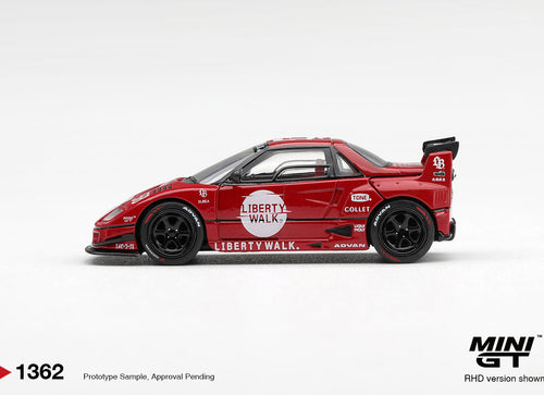Load image into Gallery viewer, (Pre-order) Mini GT #1362 Mazda AZ-1 Liberty Walk LB40 LB-Hinomaru Red 2026 RHD
